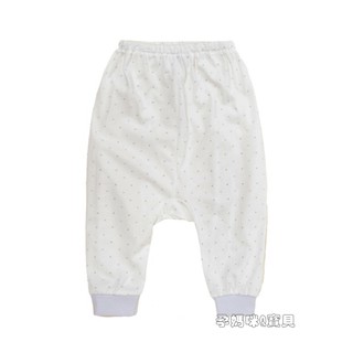 new star有機棉新生兒長褲 水玉點點款 3455