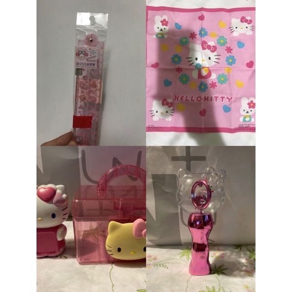 Sanrio Hello Kitty my melody 30公分折疊尺 收納盒公仔玩偶 兒童小包包