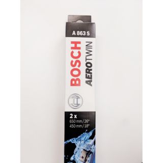 【JX汽車材料】A863S 德國 BOSCH 軟骨雨刷 比利時製 雨刷