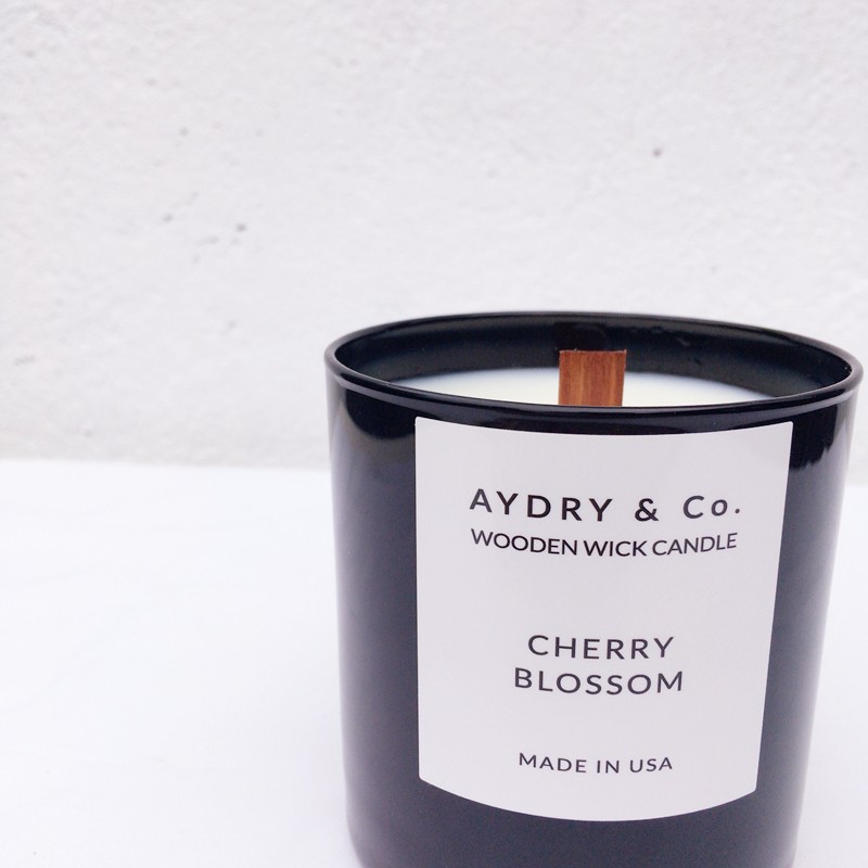 【蠟燭森林】Aydry＆Co.〈現貨〉櫻花 Cherry Blossom 美國香氛 木芯 竹蕊