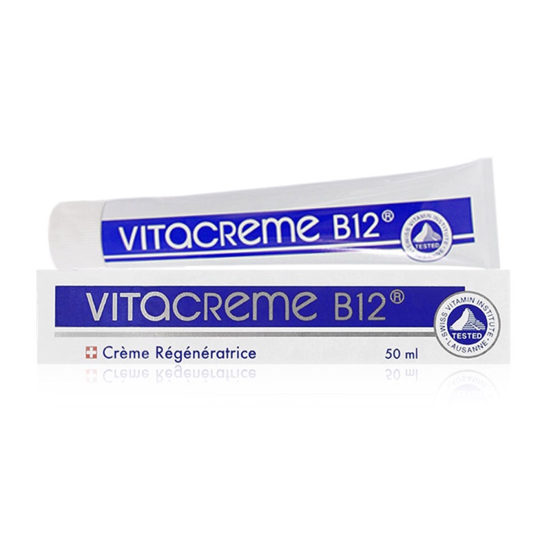 全新 瑞士 VITACREME 維他命B12亮顏喚膚霜 50ML(現貨）