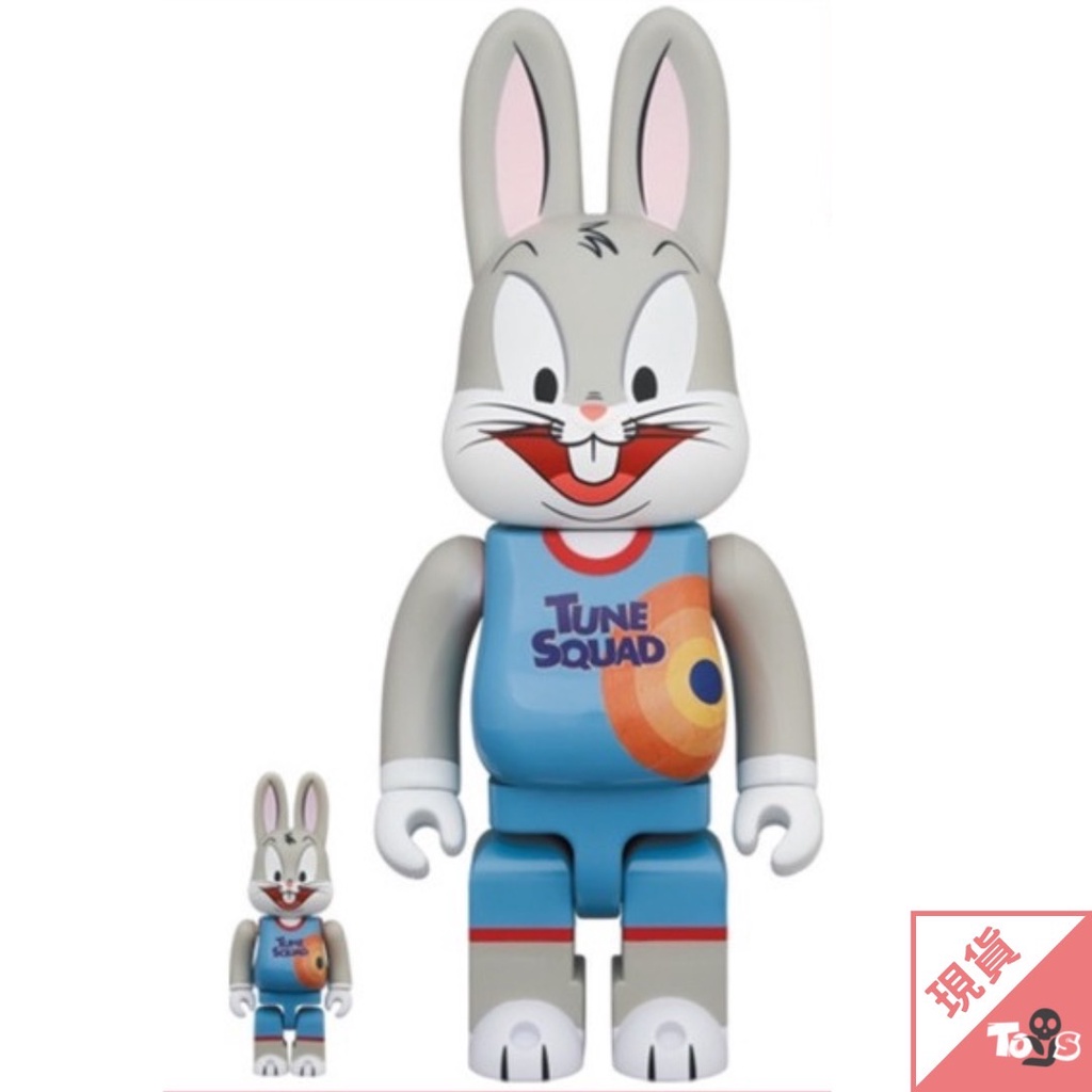 （現貨）BE@RBRICK 庫柏力克熊 bearbrick BUGS BUNNY 100% & 400% 玩具有毒