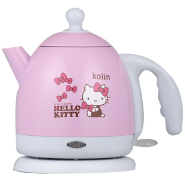 kolin歌林Hello kitty 1.0L 不鏽鋼快煮壺