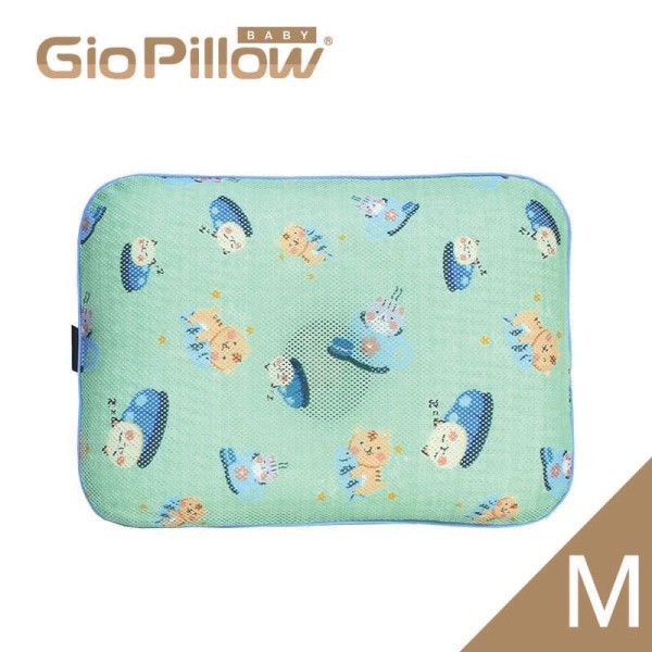 韓國 GIO Pillow 超透氣護頭型嬰兒枕頭 M號(8色可選)【麗兒采家】