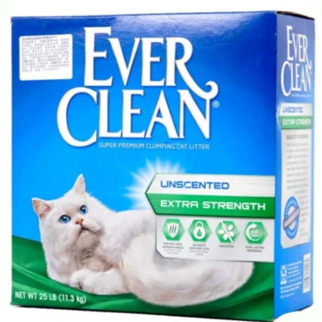 《免運》Ever Clean 藍鑽綠標25lb 除臭貓砂