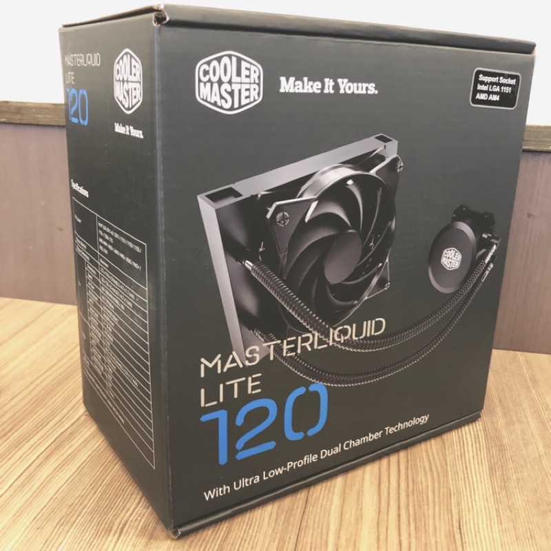 coolermaster MASTERLIQUID LITE 120 全新