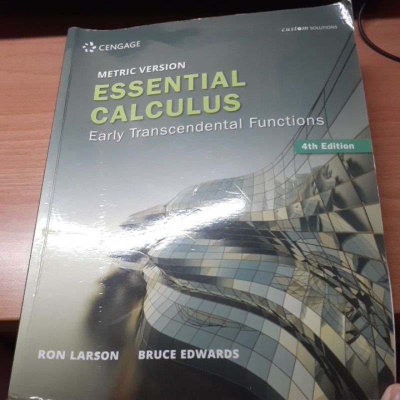 Essential Calculus: Early Transcendental