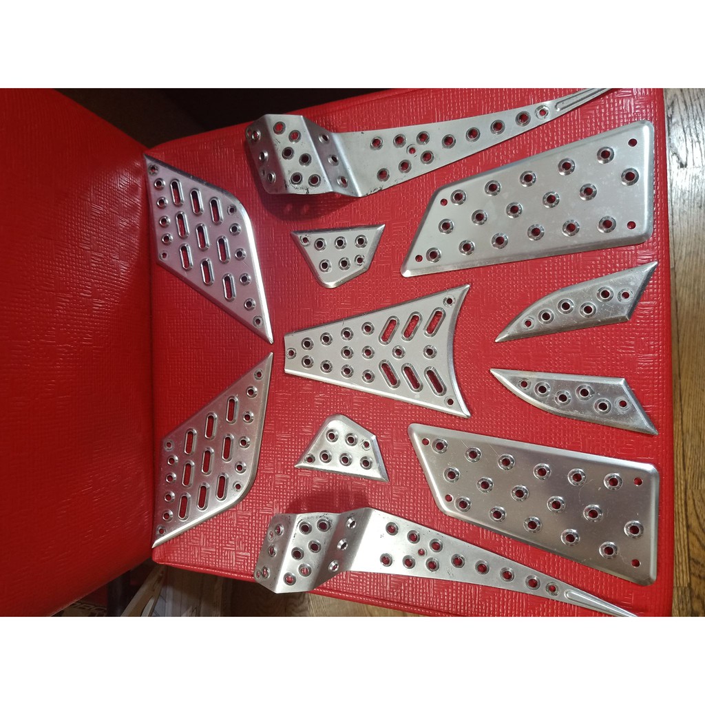 Bws 125 5s9 46p 腳踏板鋁踏片 2手品 液晶 指針版通用 蝦皮購物