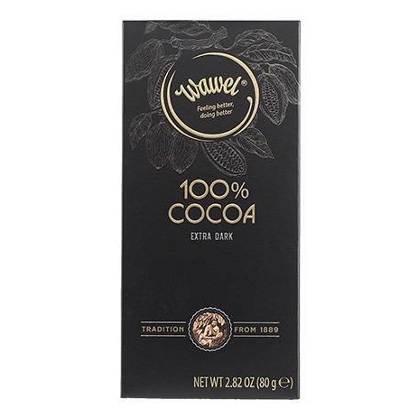 【Eileen小舖】波蘭 WAWEL 瓦維爾100%純黑巧克力 80g