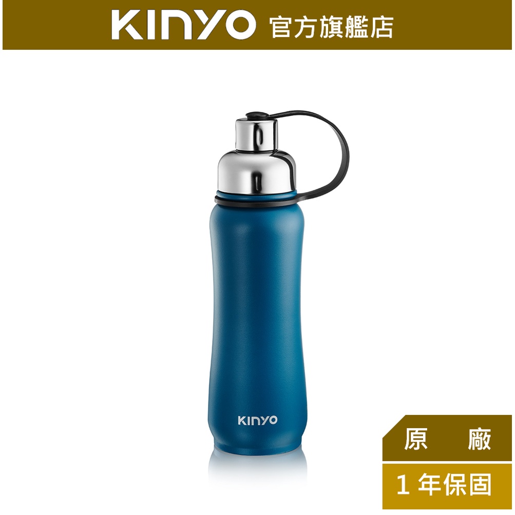 【KINYO】304不鏽鋼保溫運動水壺 500ml (KIM)