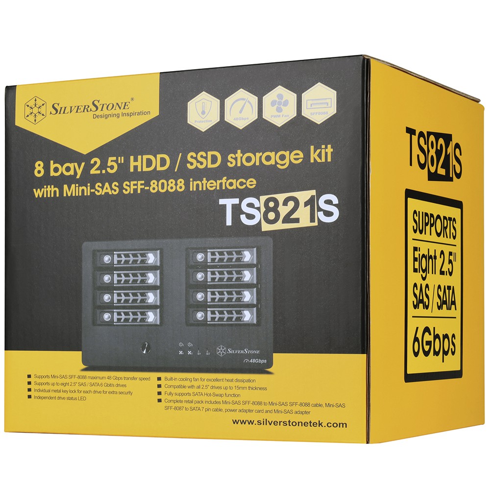 SilverStone 銀欣TS821S硬碟外接盒 廠商直送