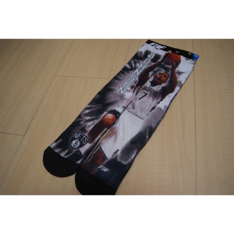 全新FBF NBA布魯克林籃網隊Joe Johnson 308S 中/長筒籃球襪子 非Stance KOBE CURRY