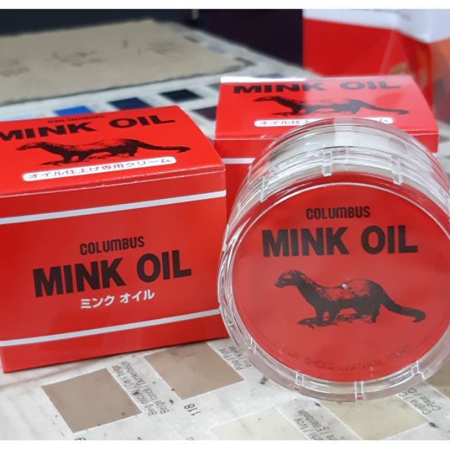 日本原裝進口COLUMBUS MINK OIL 貂油