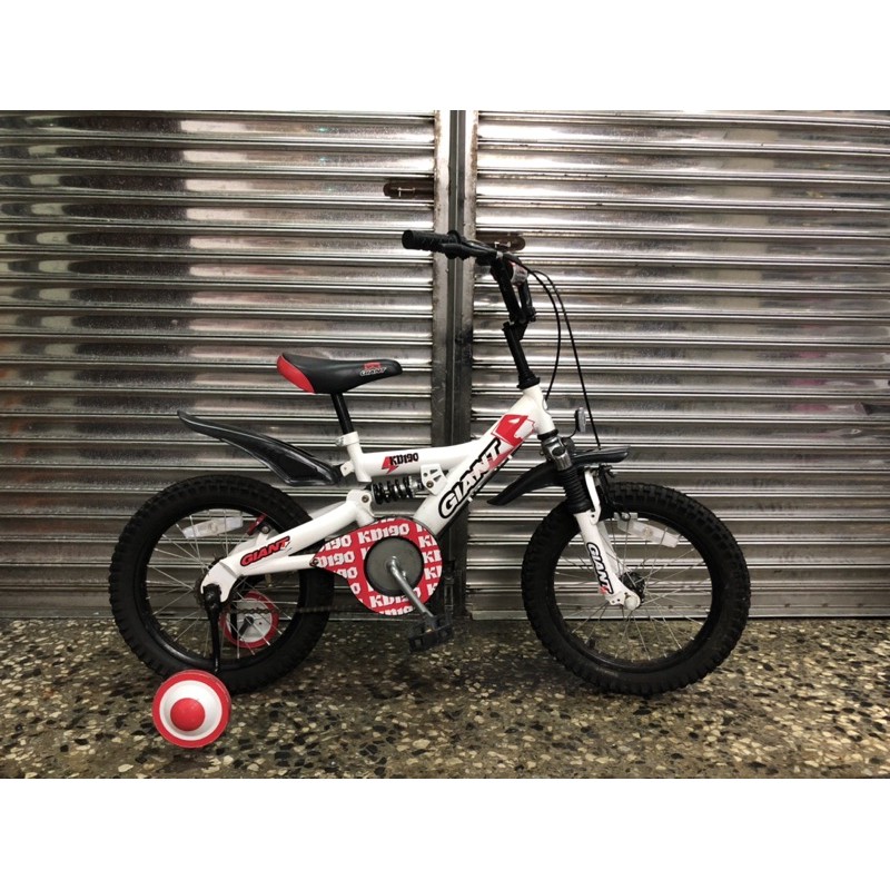 【台北二手腳踏車買賣】 GIANT KD190 16吋兒童腳踏車 中古捷安特兒童車 二手童車| 中古自行車店