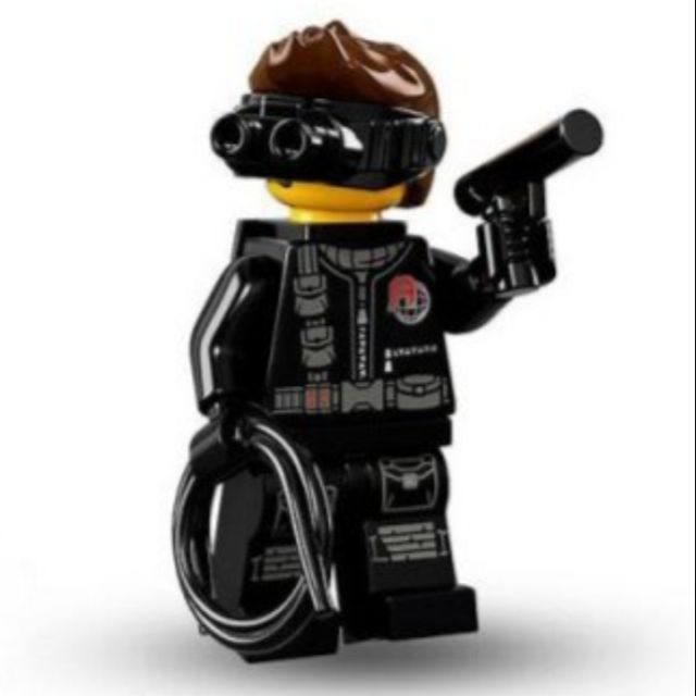 樂高 Lego 16代 71013 人偶包 Spy 14號 間諜 2手