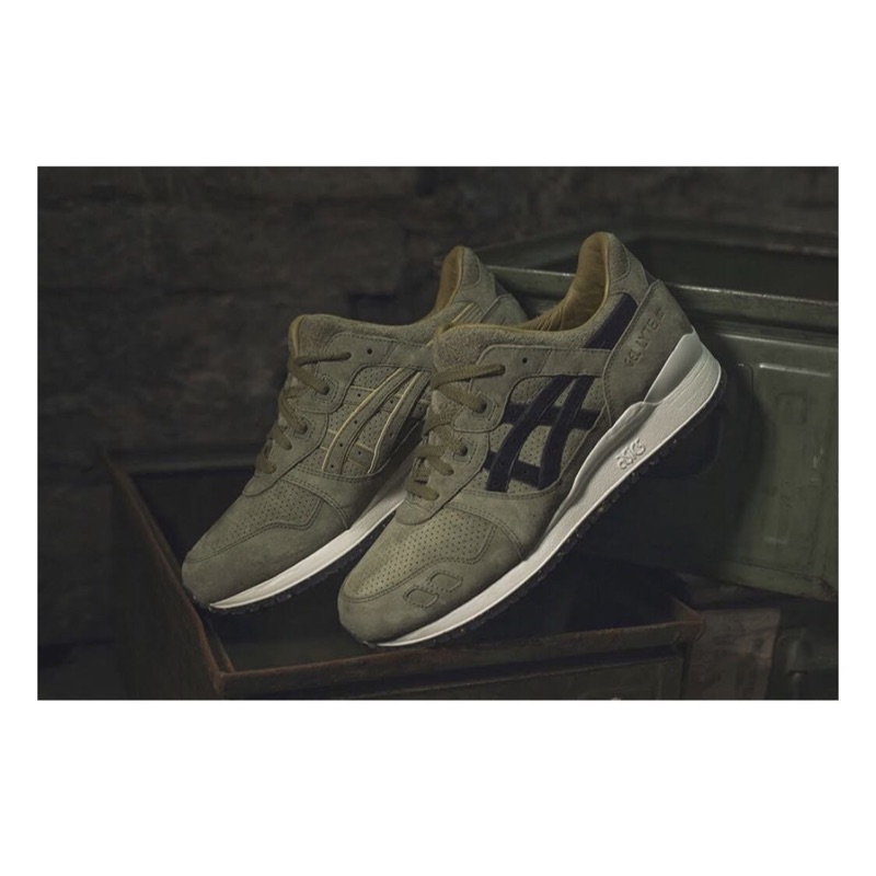 FootPatrol x ASICS Gel Lyte III Squad 軍綠 US9