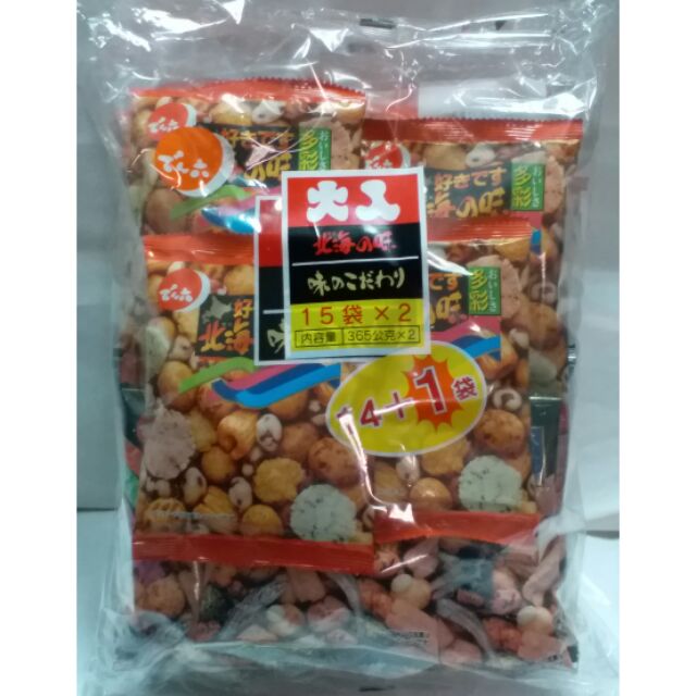 傳六什錦豆(豆菓子)30包入(441元)Costco代購