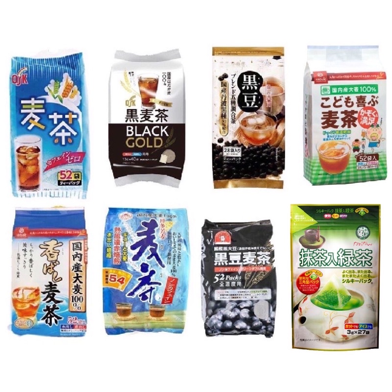 【加賀屋】 OSK 麥茶52包/黑麥茶40包/黑豆茶28包/麥茶52包 #日本零食#