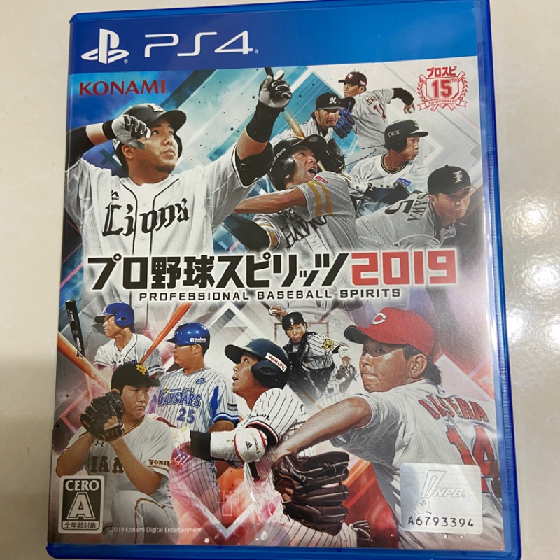 PS4 野球魂2019 純日版 保證無刮良品