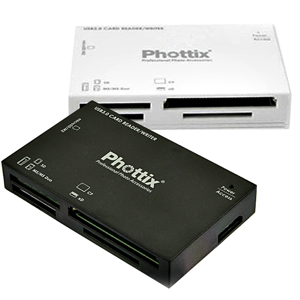 Phottix Turbo USB 3.0 102 in 1 極速讀卡機(黑色)