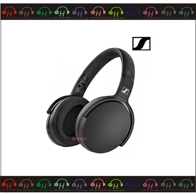 熱銷現貨🔥弘達影音多媒體 Sennheiser HD350BT 黑色 藍牙耳罩式耳機 公司貨 兩年保固 輕巧隨行
