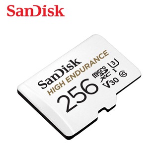 SanDisk HIGH ENDURANCE 256G 高耐用記憶卡 MicroSDXC UHS-I V30 U3 4K