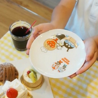 （出清中）日本限定非賣品麵包超人點心蛋糕陶瓷盤