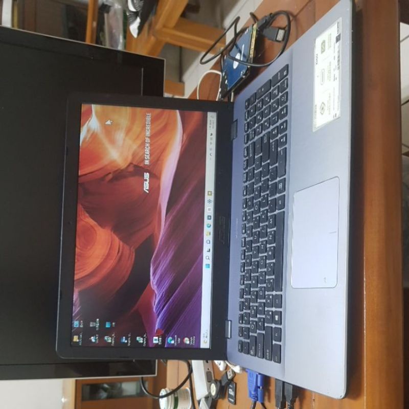 asus vivobook X542UF 128ssd + 1tb