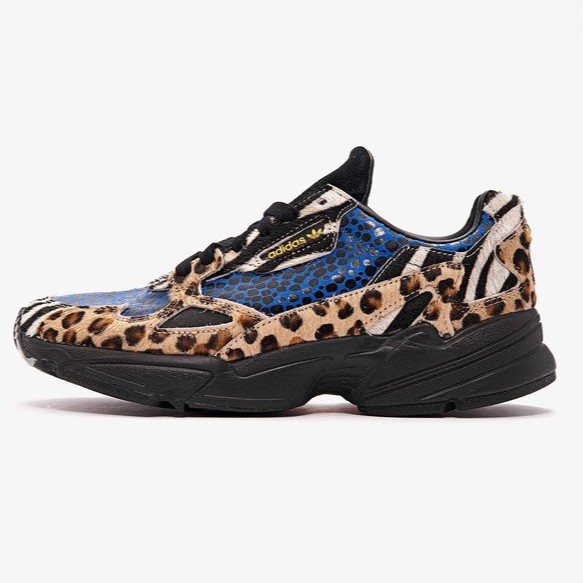 adidas falcon w leopard