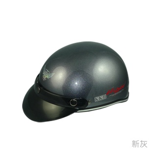 華泰 安全帽 K839M/K-839M 素色 新灰色 哈利帽 半罩 單帽子 不含鏡片《比帽王》