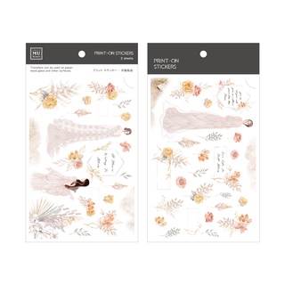 MU【Print-On Stickers轉印貼紙】No.149 | Rub-On Sticker