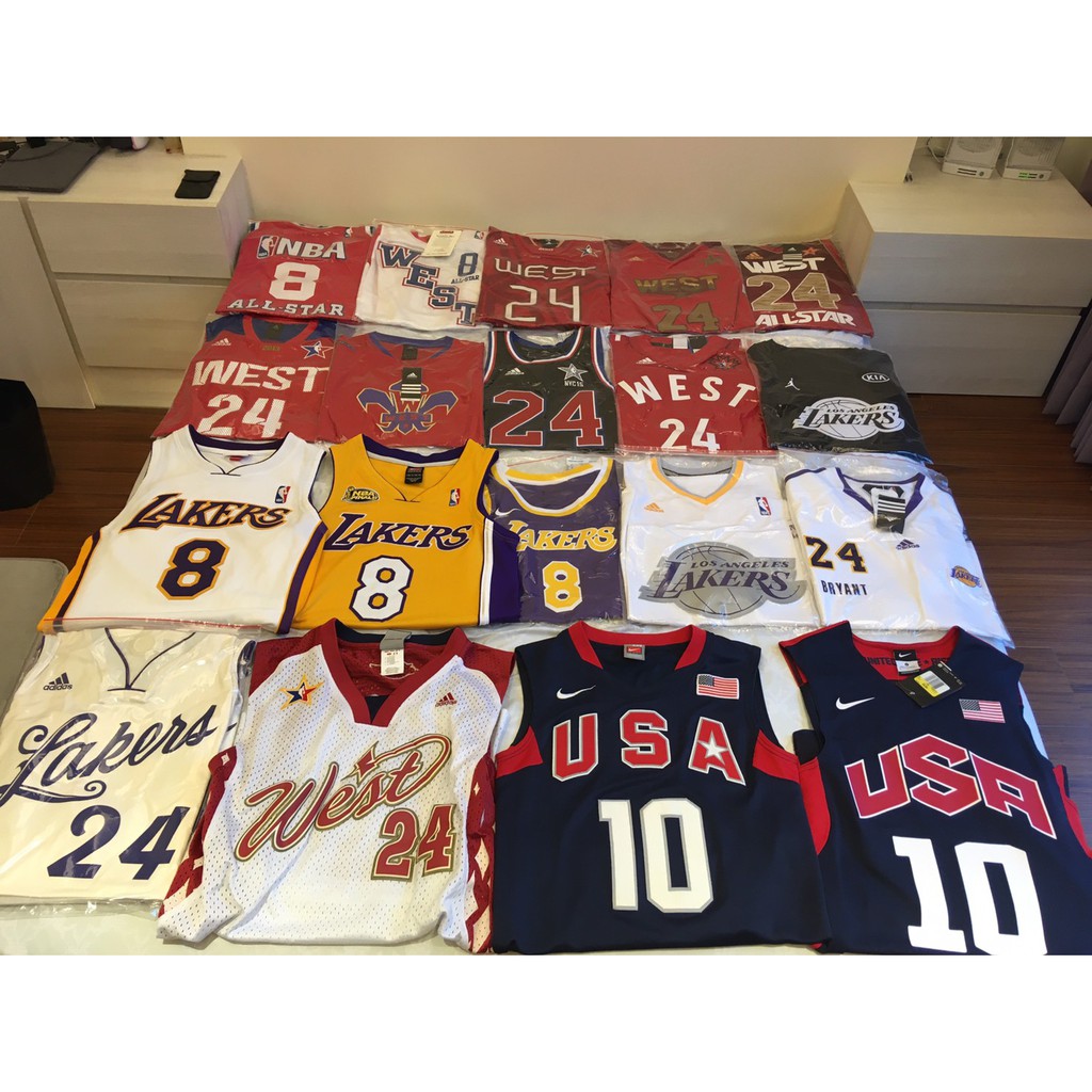 Adidas NBA Kobe Bryant all star 明星賽 球衣 正品