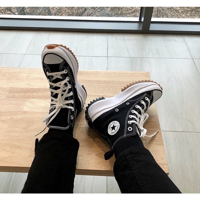 Converse Run Star Hike x JW Anderson 平民款 厚底帆布鞋