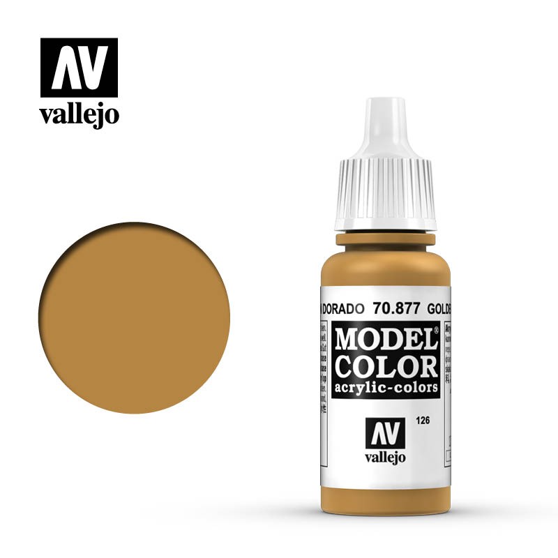 【龍門】Vallejo Model Color  金褐色 70877 (126)