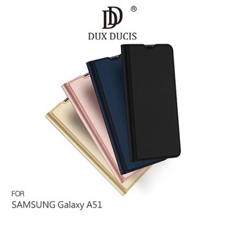 DUX DUCIS SAMSUNG Galaxy A51 SKIN Pro 皮套 掀蓋 插卡 支架 鏡頭加高
