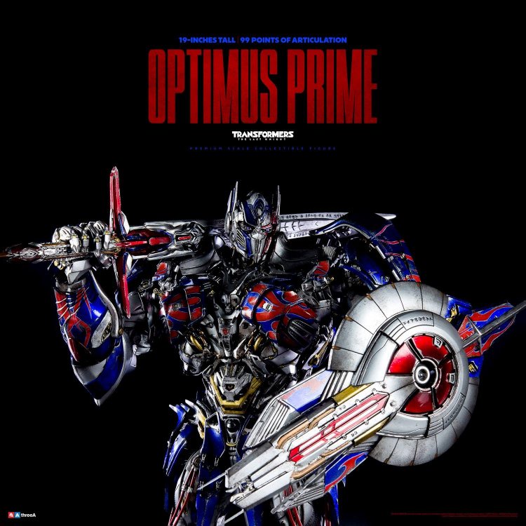 限定版 再版threeA 3A 腰部修正《 變形金剛 5 最終騎士 》柯博文 Optimus Prime