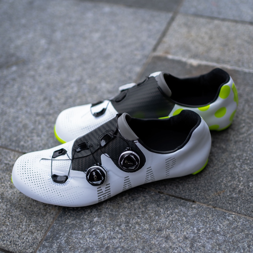 【鐵人兵工廠】MAAP x Suplest Edge+ Road Pro Shoe 卡鞋-白色 台灣公司貨