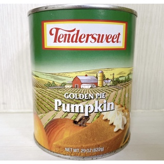 [ 舌尖上的美味] Tendersweet 南瓜泥 南瓜醬 南瓜派GOLDEN PIE Pumpkin 822克/罐㊣