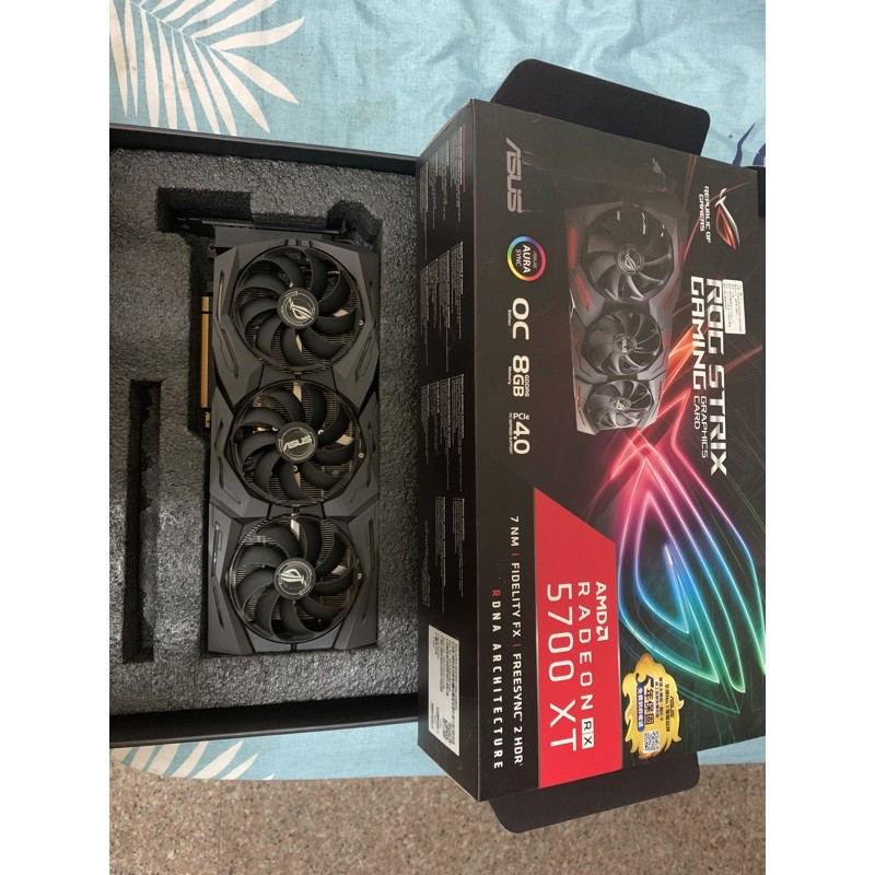 Asus Rog Strix-RX5700-O8g Gaming 顯卡/二手/中古/