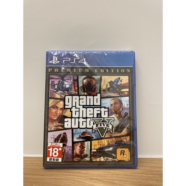 全新現貨 PS4 GTA5 俠盜獵車手5 中文版 豪華版 GTA 5 Grand Theft Auto V