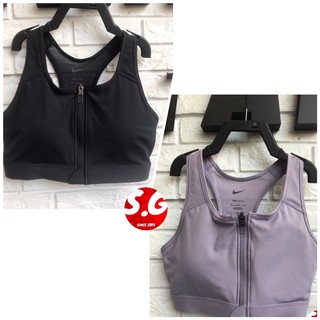 S.G NIKE DRI-FIT SWOOSH ZIP FRONT 可拆式 運動內衣 DD1206-010-529