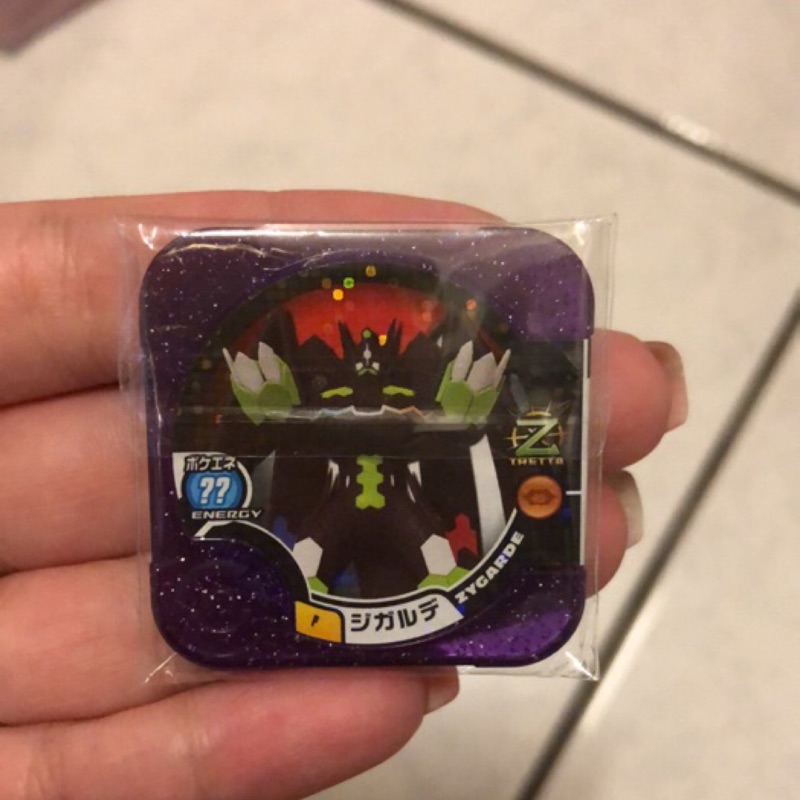 寶可夢Pokémon Tretta機台卡片閃紫z神