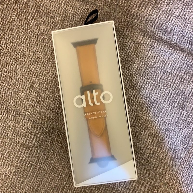 alto｜Apple Watch 真皮皮革錶帶 焦糖棕 42/44mm