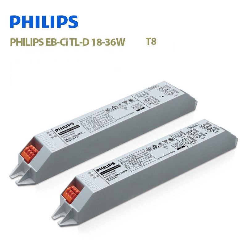 《飛利浦》T8螢光燈管18W/20W/36W/40W燈管專用高功率預熱型電子安定器一對一燈、一對二燈、一對四燈通用型