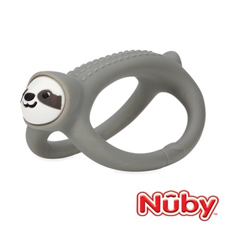 Nuby 矽膠搖搖固齒器(4718150000004樹懶) 140元