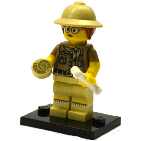 樂高人偶王 LEGO 第十三代人偶包/71008 #6 考古學家