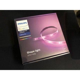 PHILIPS HUE Lightstrip Plus 手機WIFI無線智控智慧LED彩色燈帶 2M+驅動 一般版 藍芽
