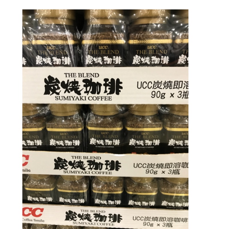 Costco UCC碳燒即溶咖啡