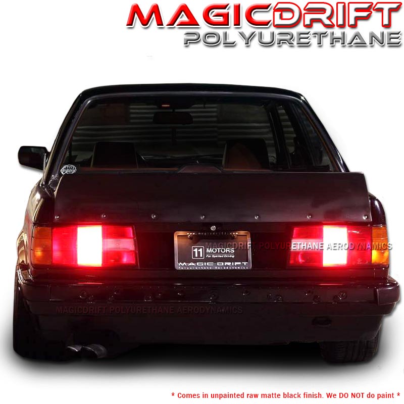 84-91 BMW E30 RB Style Trunk Spoiler #325#尾翼#