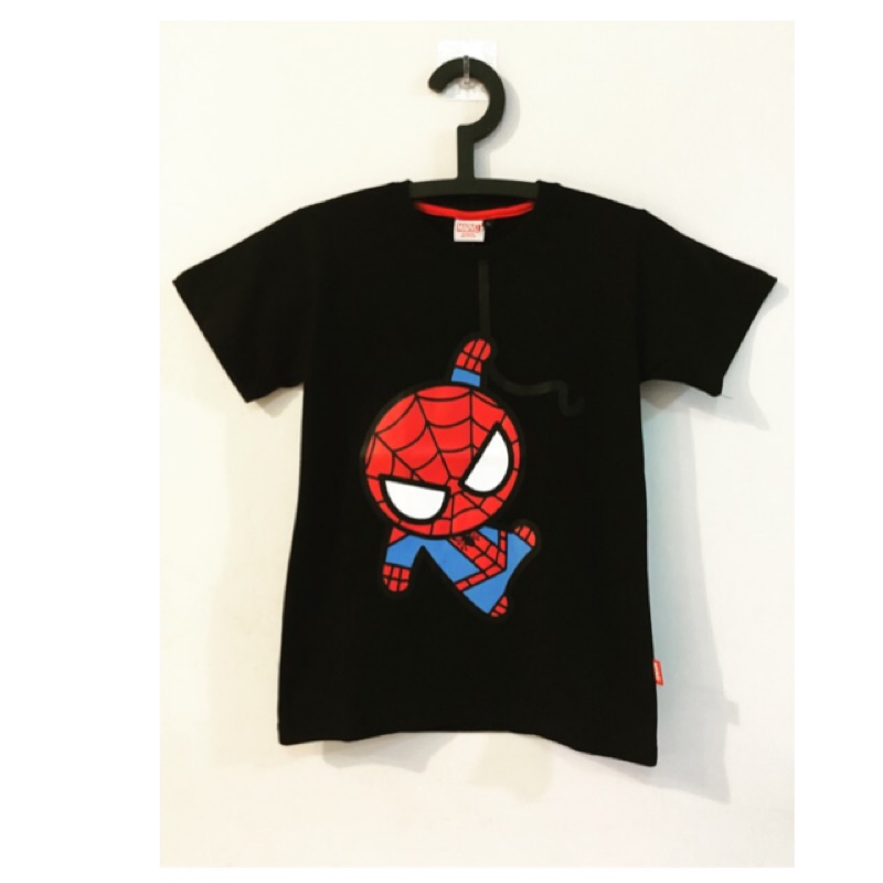 「正版授權」實品拍攝  蜘蛛人 T恤 親子裝 台灣製 紅黑 二色 情侶裝 萬聖節 變裝